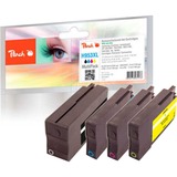 Peach PI300-728 cartouche d'encre 4 pièce(s) Compatible Rendement élevé (XL) Noir, Cyan, Magenta, Jaune Rendement élevé (XL), 59 ml, 21 ml, 2200 pages, 4 pièce(s), Pack combo