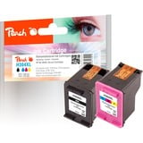 Peach PI300-808 cartouche d'encre 2 pièce(s) Rendement élevé (XL) Noir, Cyan, Magenta, Jaune Rendement élevé (XL), Encre à pigments, Encre à colorant, 11 ml, 13 ml, 2 pièce(s)