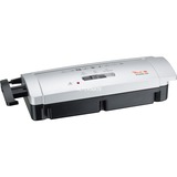 Peach PS400-00 destructeur de papier Découpage en bandes 72 dB 22 cm Noir, Argent, Destructeur de document Gris/Noir, Découpage en bandes, 22 cm, 7 mm, 72 dB, P-1, 6 feuilles