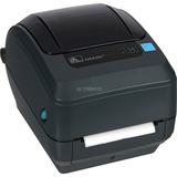 Zebra GX430t imprimante pour étiquettes Transfert thermique 300 x 300 DPI Avec fil, Étiqueteuse Anthracite/Noir, Transfert thermique, 300 x 300 DPI, 102 mm/sec, Avec fil, Gris