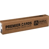 Zebra Premier PVC Card, 30 mil (5 packs x 100), Carte en plastique 30 mil (5 packs x 100)