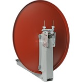 Kathrein CAS 80ro antenne satellites Rouge, Antenne parabolique Rouge, 10,70 - 12,75 GHz, Rouge, 75 cm, 750 mm, 88,4 cm, 6,7 kg