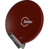 Kathrein CAS 90ro antenne satellites Marron, Rouge, Antenne parabolique Marron, 10,70 - 12,75 GHz, 39,6 dBi, Marron, Rouge, Aluminium, 90 cm, 967 mm