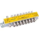 TechniSat 17Z Commutateurs vidéo, Amplificateur Argent, Argent, Jaune, 300 g, 210 x 55 x 44 mm, 500 g