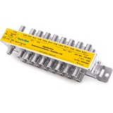 TechniSat 17Z Commutateurs vidéo, Amplificateur Argent, Argent, Jaune, 300 g, 210 x 55 x 44 mm, 500 g