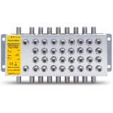 TechniSat 17/2A Commutateurs vidéo, Distributeur Argent, Argent, 800 g, 213 x 105 x 43 mm, 900 g