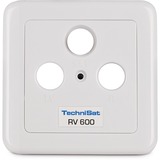 TechniSat TechniPro RV 600-10 boitier de prise de courant Blanc, Boîte de jonction Blanc