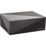 VU+ Zero 4K TV set-top boxe Satellite Full HD Noir, Récepteur satellite Noir, Satellite, DVB-S2, 2048 Mo, 4000 Mo, DDR4, Noir