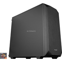 ALTERNATE AGP-SILENT-AMD-003, PC gaming Noir