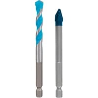 Bosch EXPERT HEX-9 HardCeramic + HEX-9 MultiConstruction Jeu de forets, Ø 8mm, Jeu de mèches de perceuse 