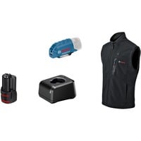 Bosch Heat+Jacket GHV 12+18V Kit Größe 3XL, Vêtements de travail Noir