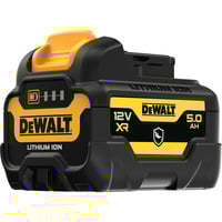 DEWALT Batterie XR DCB126G, 12 volts 5Ah Noir/Jaune