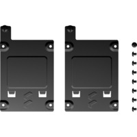 Fractal Design FD-A-BRKT-001 Compartiment pour ordinateur Universel, Cadre de montage Noir, Universel, Acier, Noir, 2.5", Define 7 Define 7 Define 7 XL, 112 mm