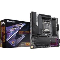 GIGABYTE B650M AORUS ELITE Carte mère - Compatible avec les processeurs AMD Ryzen 9000, VRM 12+2+2 phases, jusqu'à 8000 MHz DDR5, 1xPCIe 5.0 + 1xPCIe 4.0 M.2, LAN 2.5GbE, USB 3.2 Gen 2x2 carte mère socket AM5 Noir, VRM 12+2+2 phases, jusqu'à 8000 MHz DDR5, 1xPCIe 5.0 + 1xPCIe 4.0 M.2, LAN 2.5GbE, USB 3.2 Gen 2x2, AMD, Emplacement AM5, AMD Ryzen 7000 Series, AMD Ryzen 8000 Series, AMD Ryzen 9000 Series, Emplacement AM5, DDR5-SDRAM, 256 Go