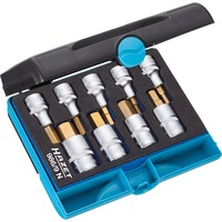 Hazet Ensemble d'embouts de tournevis 986/9N, 1/2", Clés mixtes à cliquet 