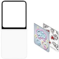 Samsung EF-ZF741CTEGWW coque de protection pour téléphones portables 17 cm (6.7") Housse Transparent, Housse smartphone Gris, Housse, Samsung, Galaxy Z Flip6, 17 cm (6.7"), Transparent