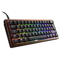Sharkoon clavier gaming Bois/Noir, Layout DE, Gateron G Pro 3.0 Yellow