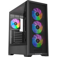 Silentware Core 100 ARGB boîtier midi tower Noir | 2x USB-A | RGB | Verre Trempé
