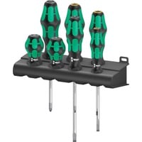 Wera 300/7 Mix 2 Jeu de tournevis Noir/Vert, 7 pièces