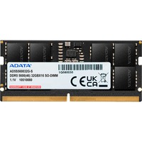 ADATA 32 Go DDR5-5600 (1x 32 Go) mémoire PC portable Noir, AD5S560032G-S, SO-DIMM