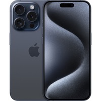 Apple iPhone 15 Pro, Smartphone Bleu foncé, 128 Go, iOS