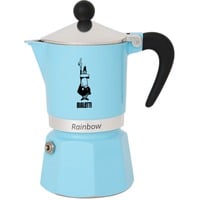 Bialetti Rainbow, Machine à expresso Bleu clair,  3 tasses