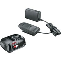 Bosch Starter-Set 18V (2.5 Ah + AL 18V-20), Bundle Noir