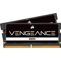 Corsair 64 Go DDR5-4800 Kit, Mémoire vive Noir, CMSX64GX5M2A4800C40, Vengeance