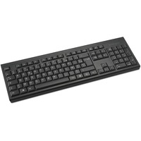 Kensington KB150 EQ Clavier sans fil (Belgium-Layout) Noir, Layout BE, Membrane, Taille réelle (100 %), Sans fil, RF sans fil, Clavier à membrane, AZERTY, Noir