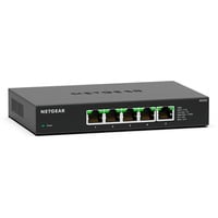 Netgear MS305-100EUS commutateur réseau Non-géré 2.5G Ethernet (100/1000/2500) Noir, Switch Non-géré, 2.5G Ethernet (100/1000/2500), Full duplex, Montage mural