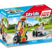 PLAYMOBIL City Life - Starter Pack Secouriste avec gyropode, Jouets de construction 71257