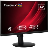 ViewSonic VG Series VG2409U-2 écran plat de PC 60,5 cm (23.8") 1920 x 1080 pixels Full HD LED Noir 24" Moniteur Noir (Mat), 1x DisplayPort, 1x HDMI, 1x USB-C, 2x USB-A, 1x RJ-45, 60,5 cm (23.8"), 1920 x 1080 pixels, Full HD, LED, 4 ms, Noir