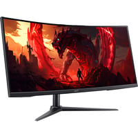 Acer Nitro XZ340CURW0 34" Moniteur UltraWide gaming incurvé Noir, 1x DisplayPort, 2x HDMI, 240 Hz, 86,4 cm (34"), 3440 x 1440 pixels, Wide Quad HD, LCD, 5 ms, Noir