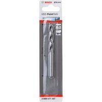 Bosch Forets à hélice HSS PointTeQ, Perceuse Perceuse, Foret hélicoïdal, Rotation vers la droite, 6 mm, Fonte, Acier, 5,7 cm
