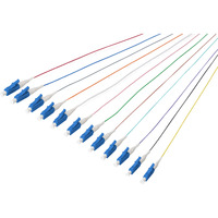 Digitus Pigtails LC Simplex OS2 teintés, Câble 