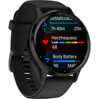 Garmin Venu 3, Smartwatch Noir/gris foncé
