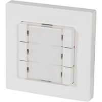 HOMEPILOT Interrupteur mural smart 3 groupes, Palpeur Blanc