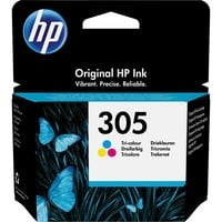 HP N° 305, Encre 3YM60AE, 3 couleurs (Jaune, Cyan, Magenta)