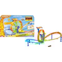 Hot Wheels Action – Coffret Vitesse et Looping, Circuit Ensemble véhicule et piste, 4 an(s), Plastique, Multicolore