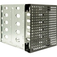 Inter-Tech Cadre d'installation 5,25" > 3,5", Cadre de montage Noir