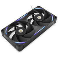 NZXT F240X RGB ventilateurs de boîtier Noir, 2 pièces, 240 x 120 x 30 mm, PWM