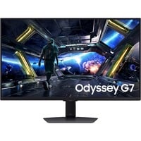 Samsung Odyssey S32DG702EU 32" 4K UHD Moniteur gaming  Noir, 144Hz, HDMI, DisplayPort, USB Hub, LAN, WiFi 5, Audio, AMD Free-Sync