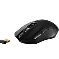 Sharkoon SKILLER SGM30W, Souris gaming Noir, 600 - 6000 dpi, RGB, 2.4 GHz / USB