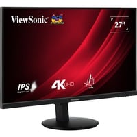 ViewSonic VG Series VG2708-4K écran plat de PC 68,6 cm (27") 3840 x 2160 pixels 4K Ultra HD LED Noir Moniteur Noir (Mat), 1x DisplayPort, 2x HDMI, 68,6 cm (27"), 3840 x 2160 pixels, 4K Ultra HD, LED, 4 ms, Noir