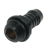 Alphacool Raccord de tuyau HF "FatBoy" G1/4, Connecteur Noir