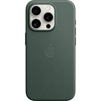 Apple Coque en tissage fin avec MagSafe pour iPhone 15 Pro Max, Housse/Étui smartphone Vert foncé