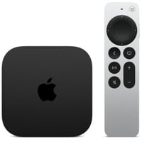 Apple TV 4K (3e generation) Wi‑Fi + Ethernet, Boxe de streaming Noir, 128 Go