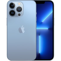 Apple smartphone Bleu