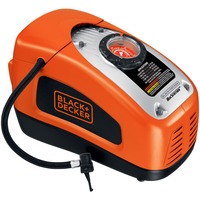 BLACK+DECKER ASI300-QS, Pompe à air Orange/Noir, (Orange, noir, 12 volts)