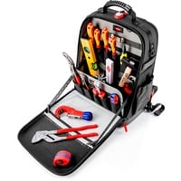 KNIPEX Sac à dos à outils Modular X18 Sanitaire, Set d'outils Noir